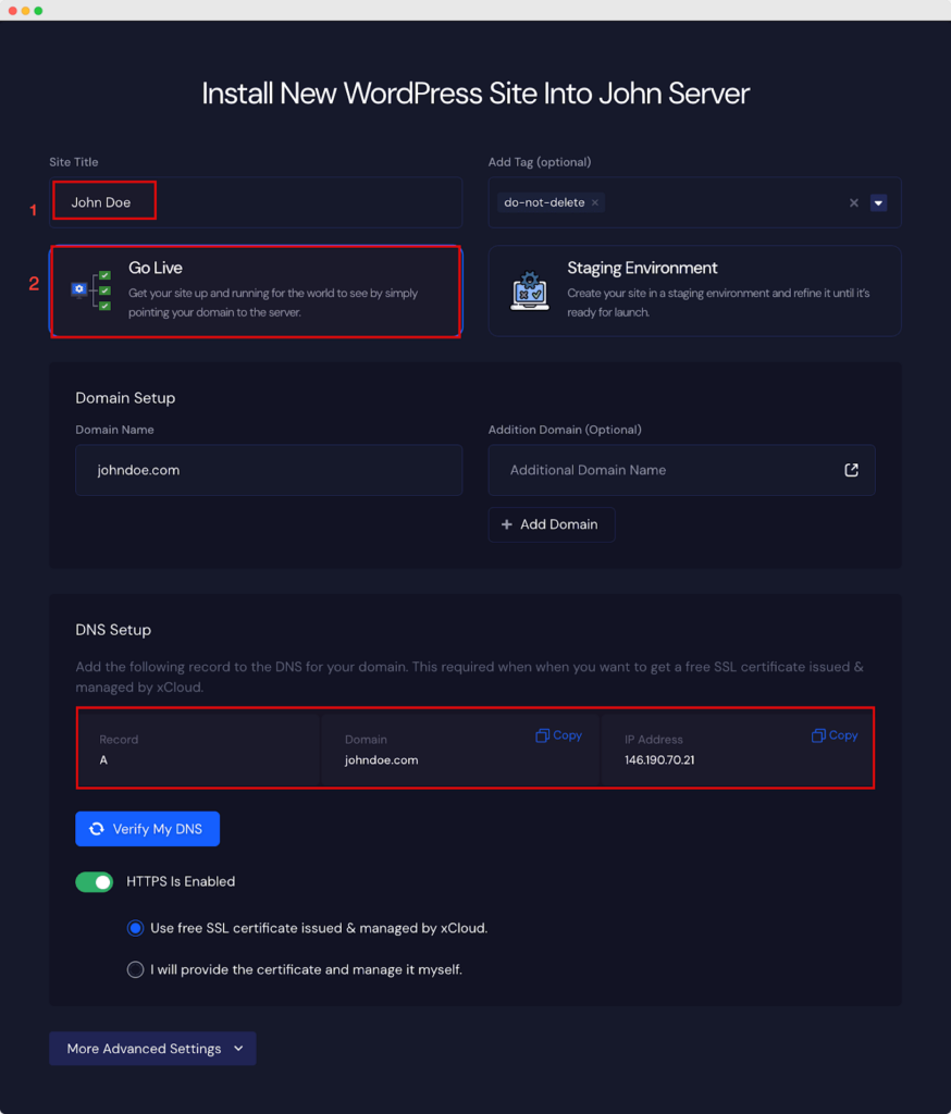 First Server With Google Cloud Platform