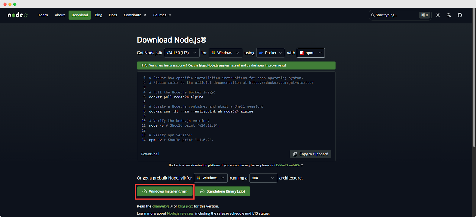 Download the Windows / Mac / Linux Installer that matches your Operating System and system architecture (32‑bit or 64‑bit).